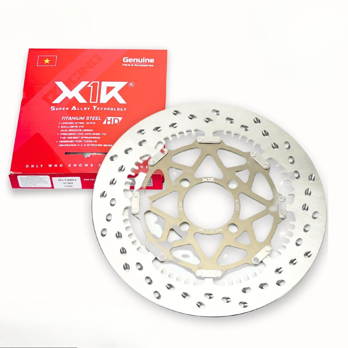 X1R ROTOR DISC T DRIVE 267MM 4H - High Quality