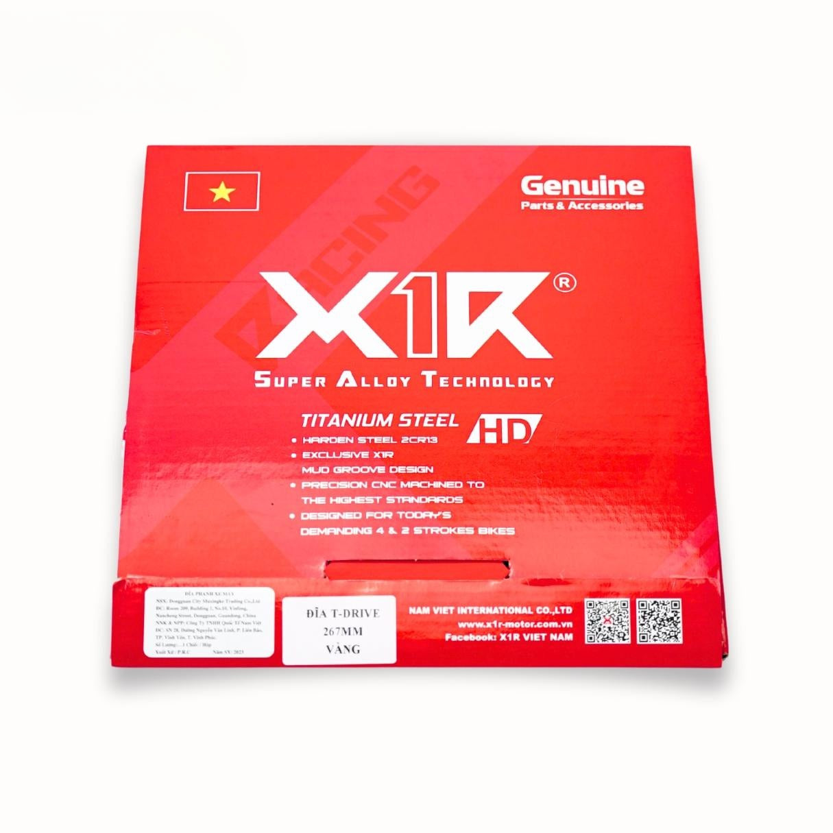 X1R ROTOR DISC T DRIVE 267MM 4H - High Quality