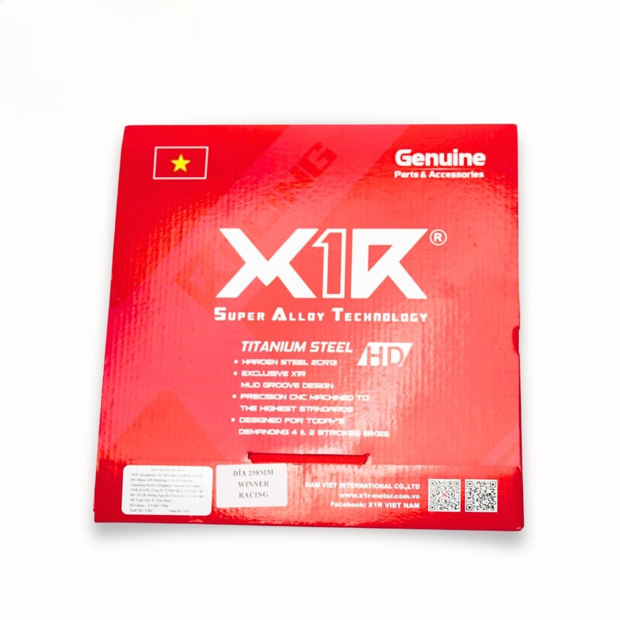 X1R FLOATING ROTOR DISC 298mm RACING for RS150/WNX150