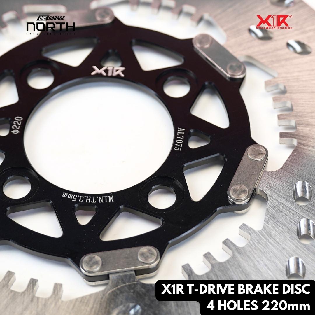 X1R T-DRIVE BRAKE DISC 4HOLES 220MM