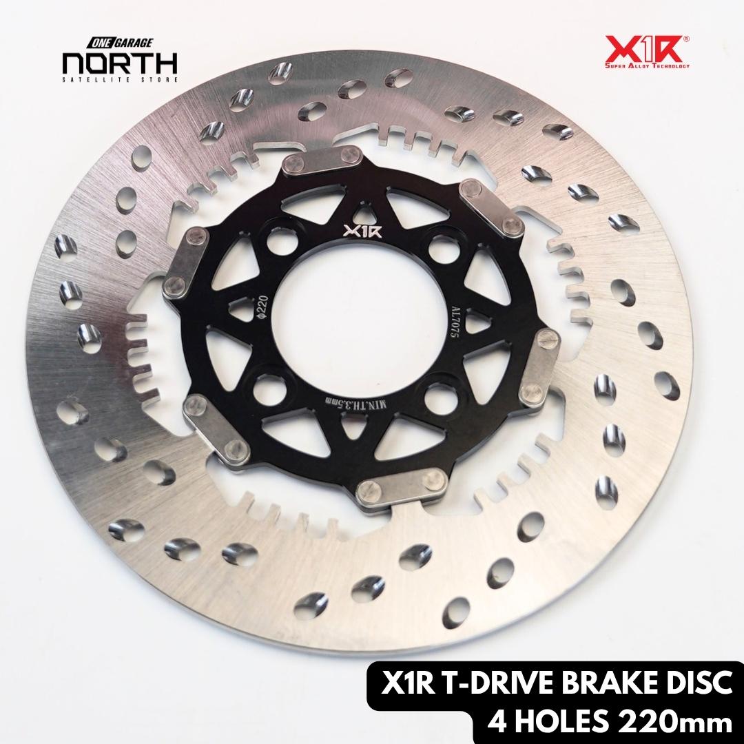 X1R T-DRIVE BRAKE DISC 4HOLES 220MM