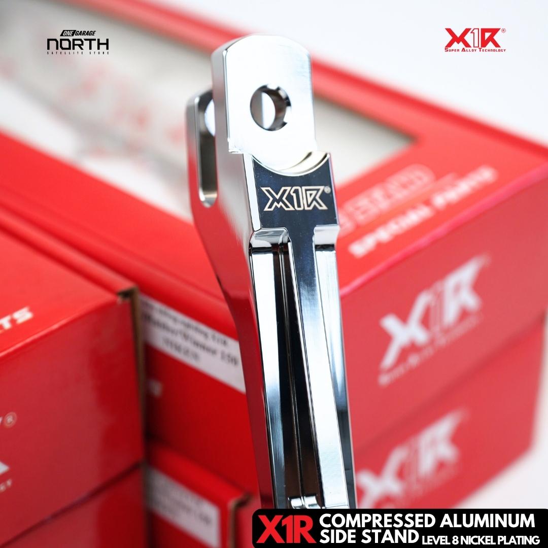 X1R COMPRESSED ALUMINUM SIDE STAND LEVEL 8 NICKEL PLATING FOR SNIPER/WINNERX/RAIDER