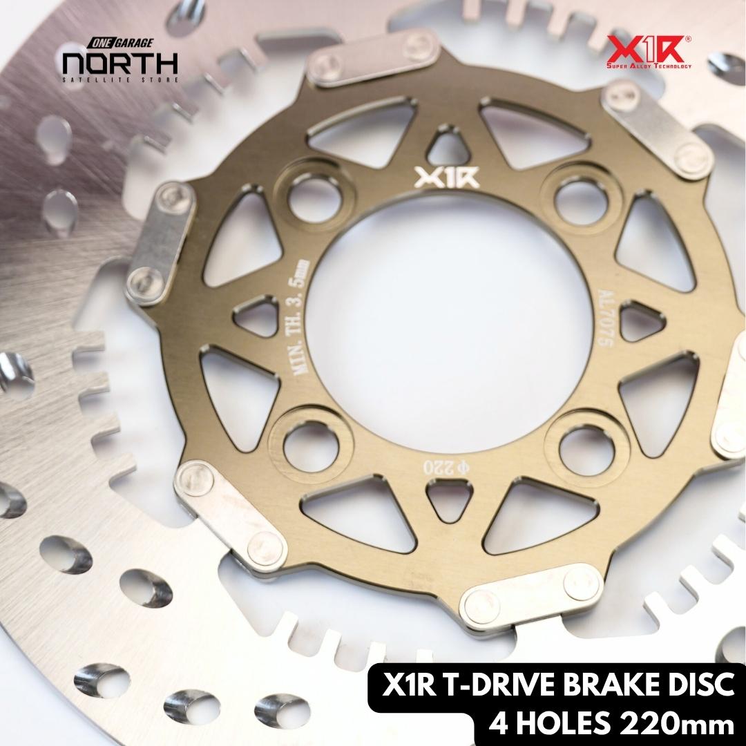 X1R T-DRIVE BRAKE DISC 4HOLES 220MM