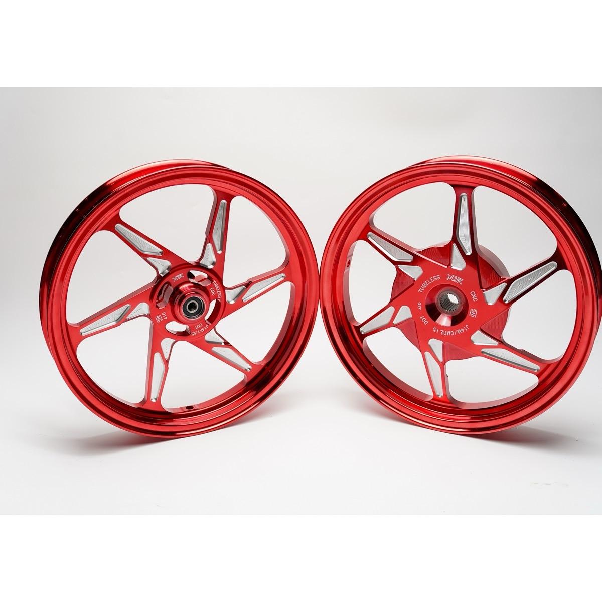 X1R 611 Alloy CNC Rims for Click125/Click150