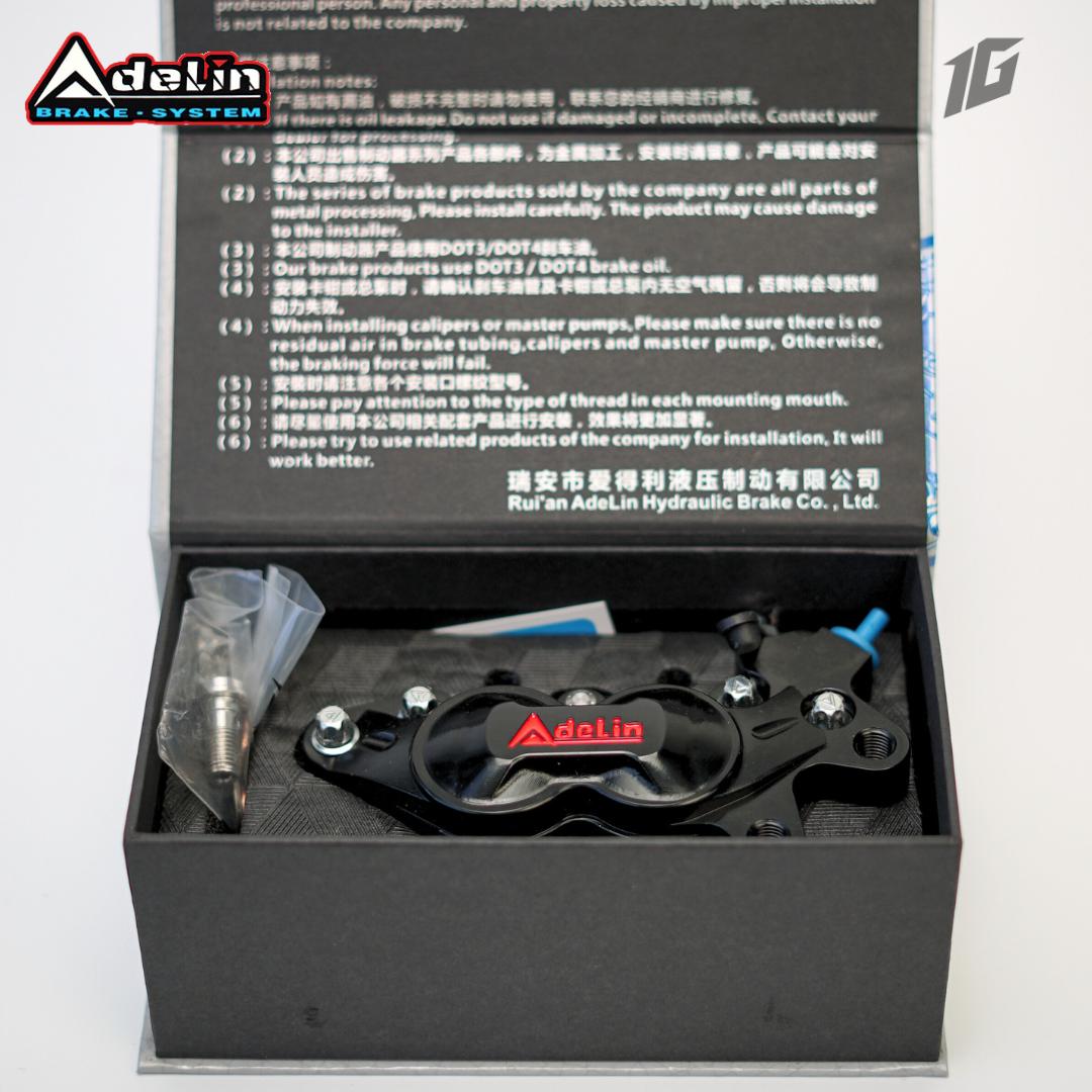 ADELIN CALIPER RACING ADL-27 4 PISTON BLACK