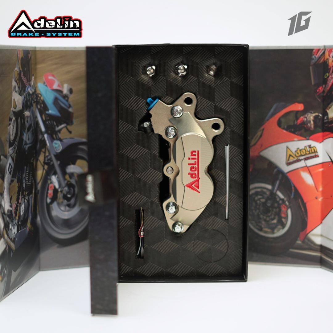 ADELIN ADL-30 CALIPER HARD ANODISED 4 PISTON