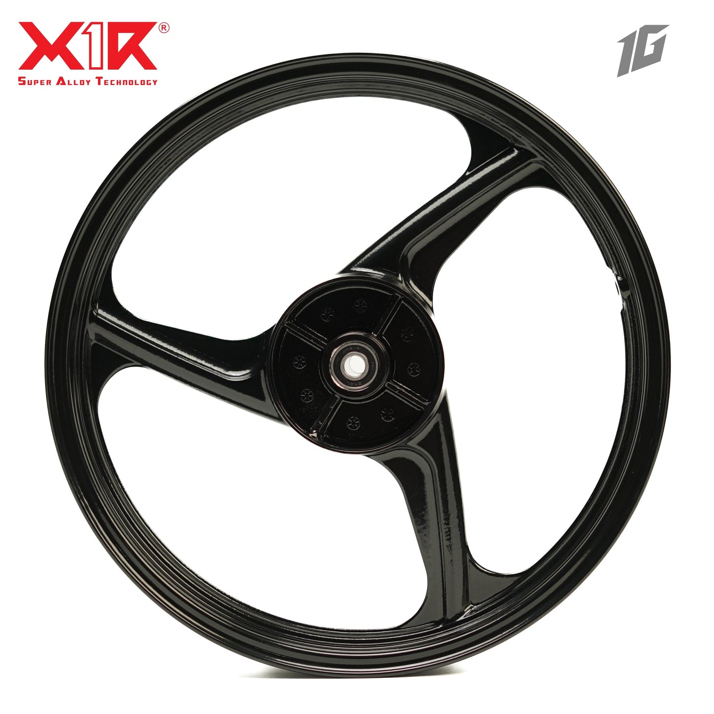 X1R ALLOY WHEEL 311 LC150/RS150 BLACK (1.6-1.85)
