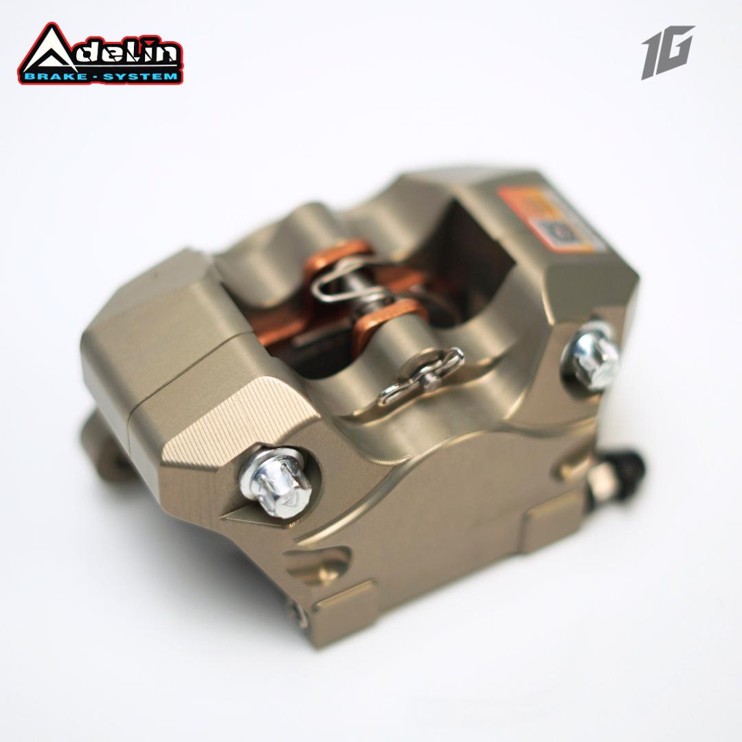 ADELIN ADL-31 7075 CALIPER HARD ANODISED 2 PISTON