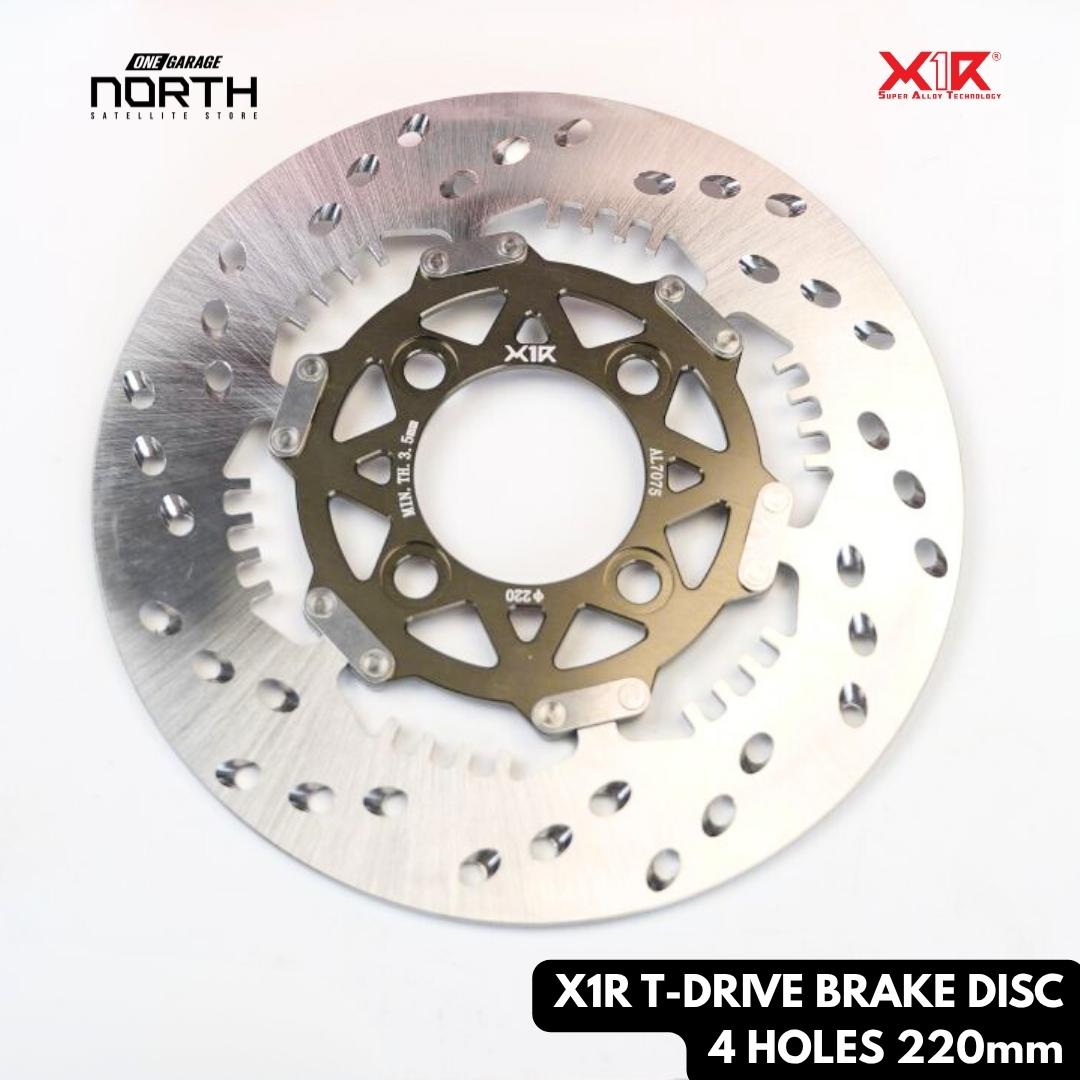 X1R T-DRIVE BRAKE DISC 4HOLES 220MM