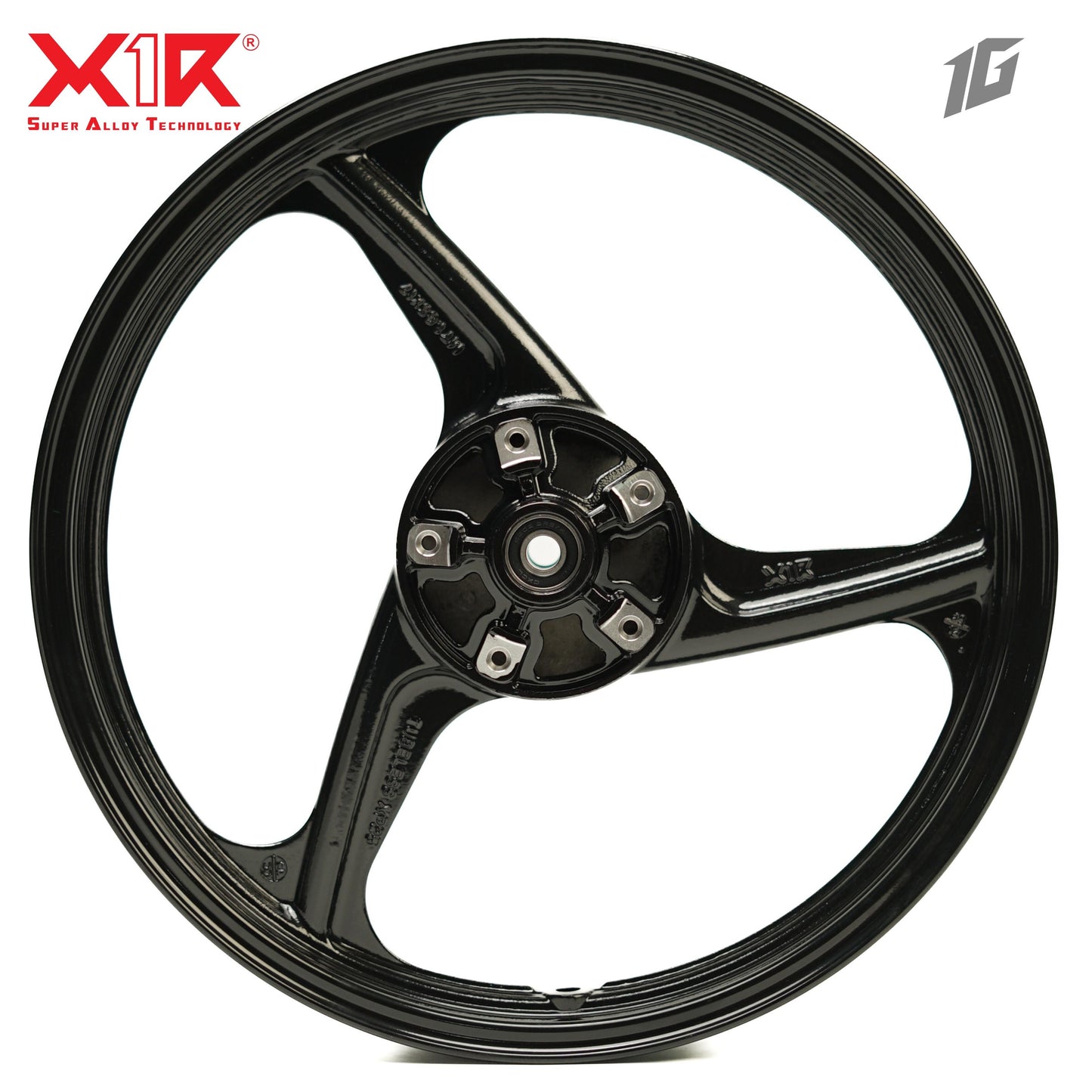 X1R ALLOY WHEEL 311 LC150/RS150 BLACK (1.6-1.85)