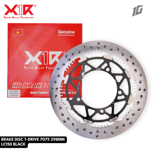 X1R BRAKE DISC T-DRIVE 7075 298MM LC150 BLACK