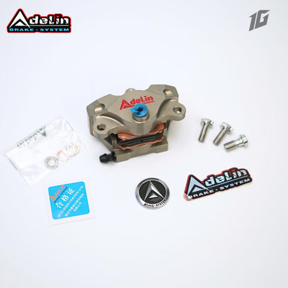 ADELIN ADL-31 7075 CALIPER HARD ANODISED 2 PISTON