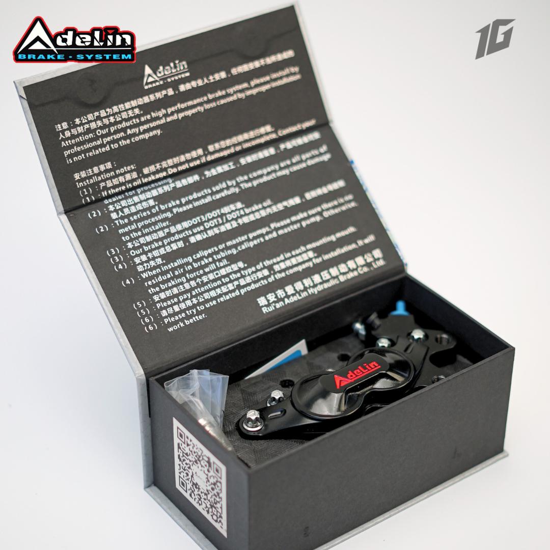 ADELIN CALIPER RACING ADL-27 4 PISTON BLACK