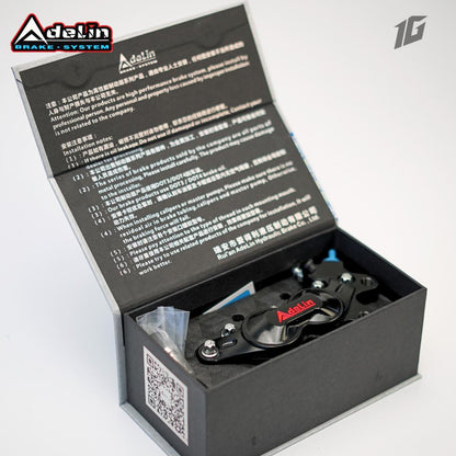 ADELIN CALIPER RACING ADL-27 4 PISTON BLACK