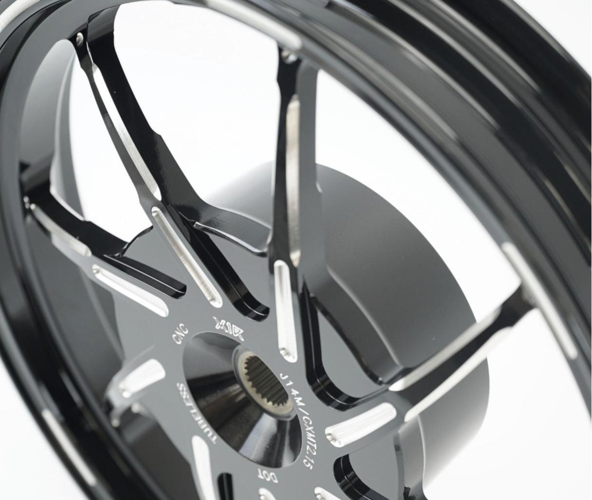 X1R 8 SPOKES CNC WHEELS 833 for Click125/Click150