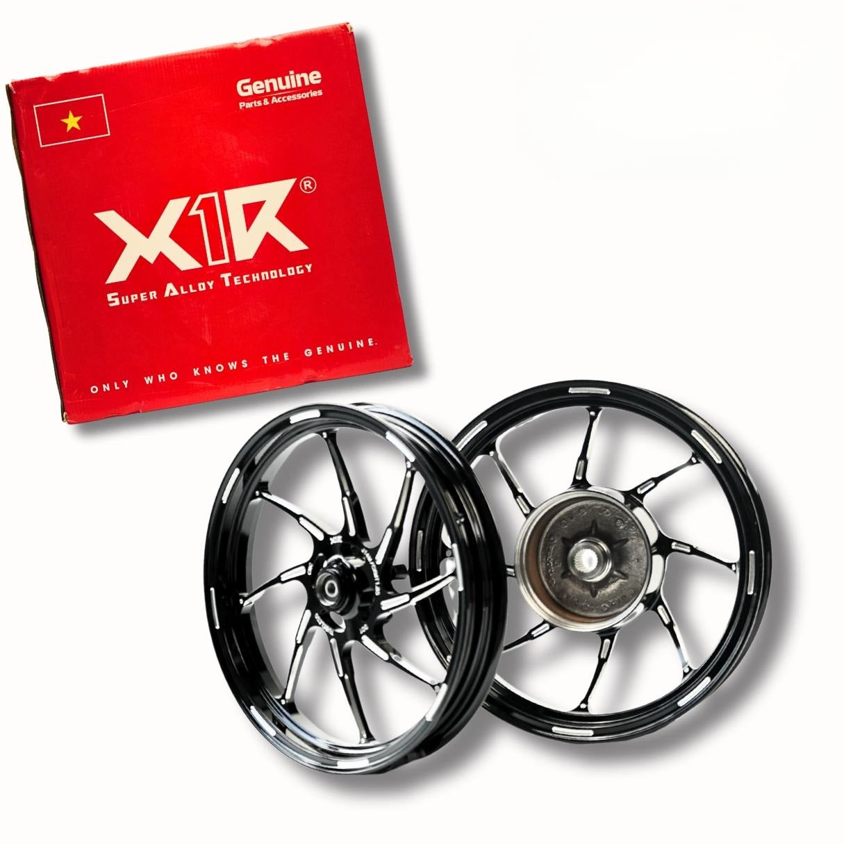 X1R 8 SPOKES CNC WHEELS 833 for Click125/Click150