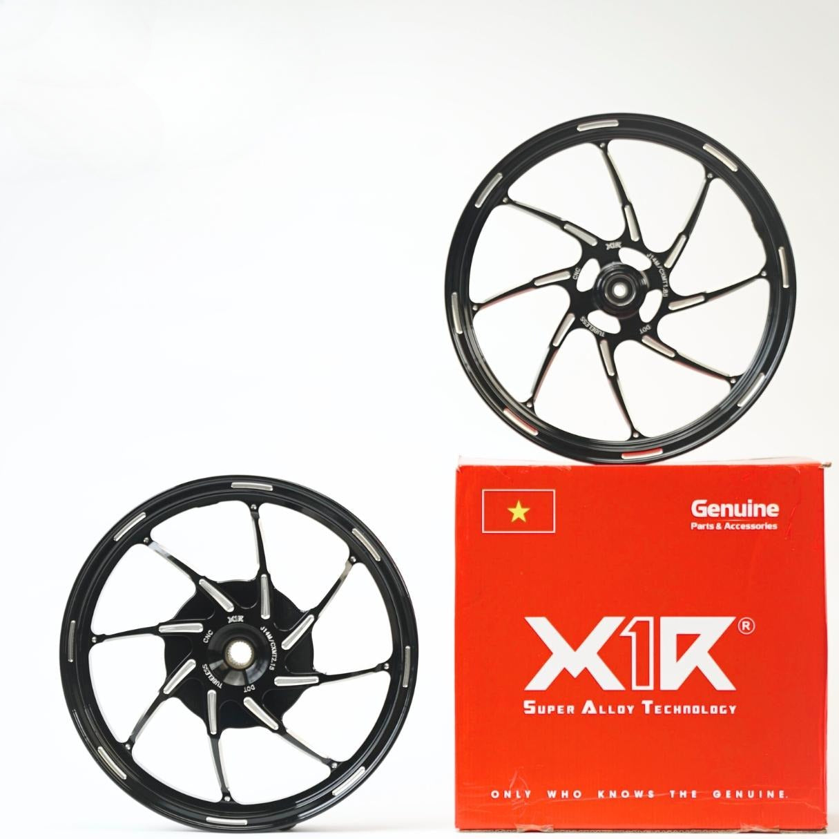 X1R 8 SPOKES CNC WHEELS 833 for Click125/Click150