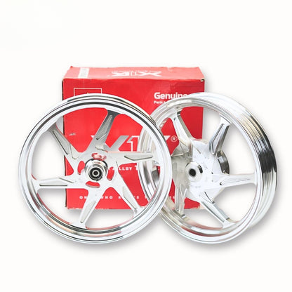 X1R 6 SPOKES CNC ALLOY WHEELS 611 for Mio115