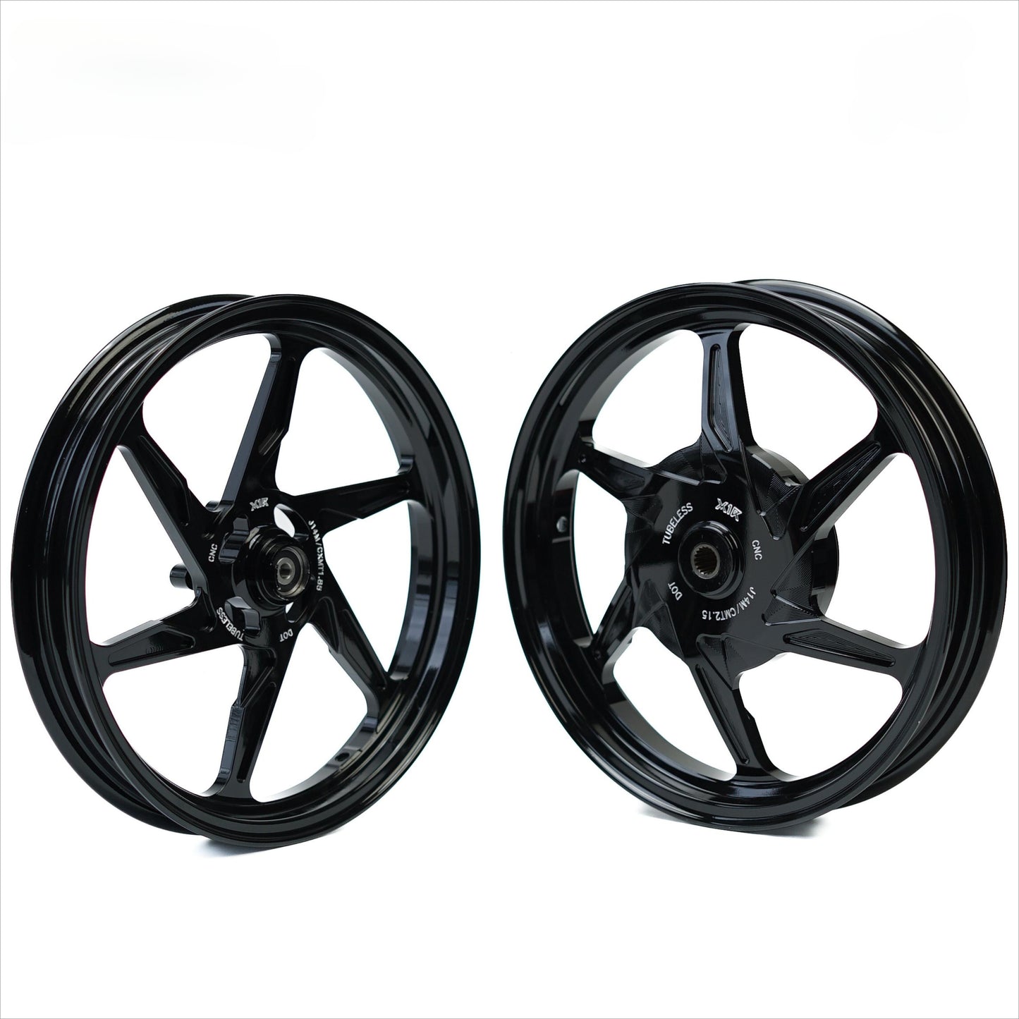 X1R 6 SPOKES CNC ALLOY WHEELS 611 for Mio115