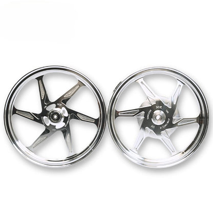 X1R 6 SPOKES CNC ALLOY WHEELS 611 for Mio115