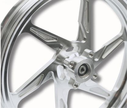 X1R 6 SPOKES CNC ALLOY WHEELS 611 for Mio115