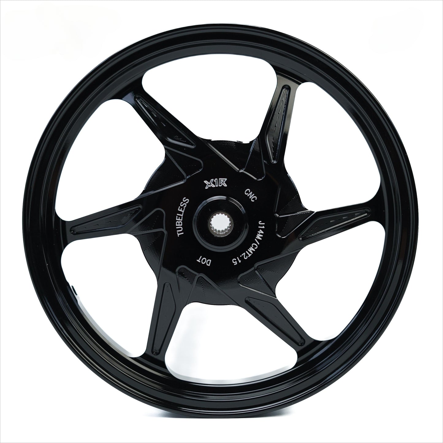 X1R 6 SPOKES CNC ALLOY WHEELS 611 for Mio115