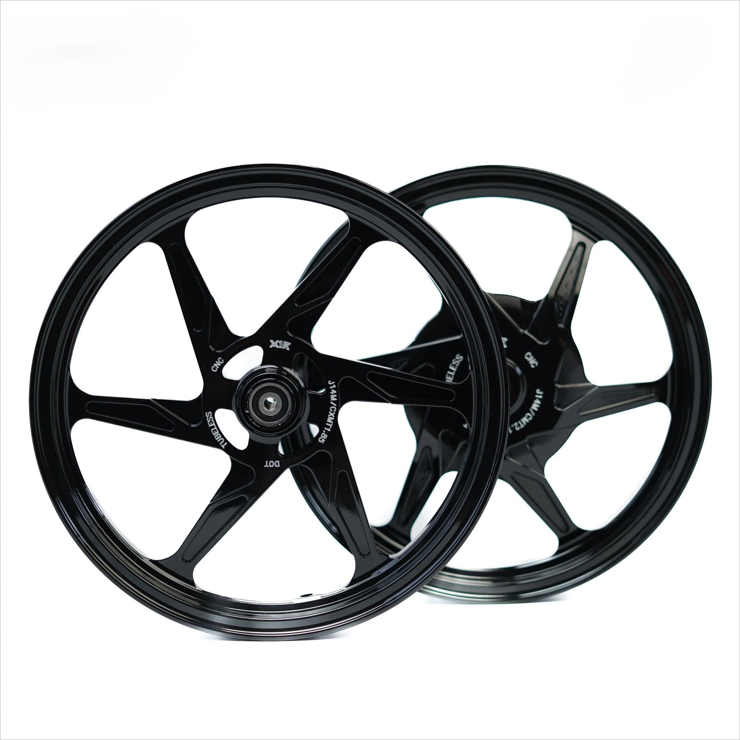 X1R 6 SPOKES CNC ALLOY WHEELS 611 for Mio115