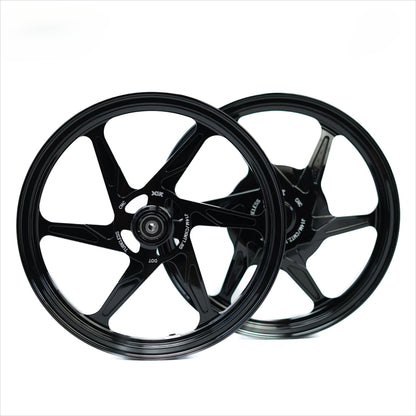 X1R 6 SPOKES CNC ALLOY WHEELS 611 for Mio115