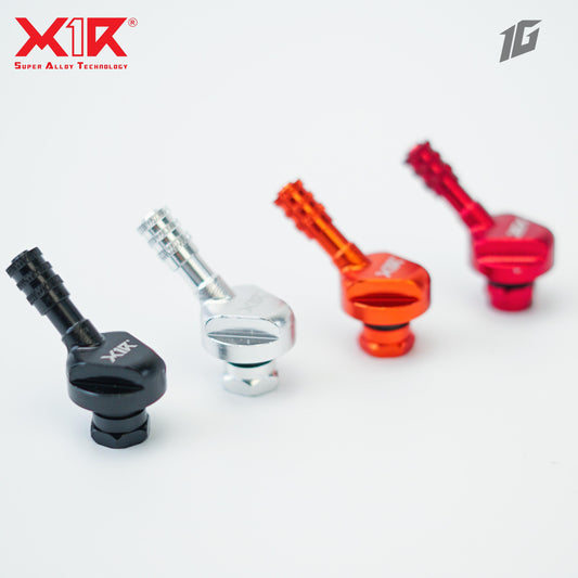 X1R CNC Tire Valves (10mm) - High Quality