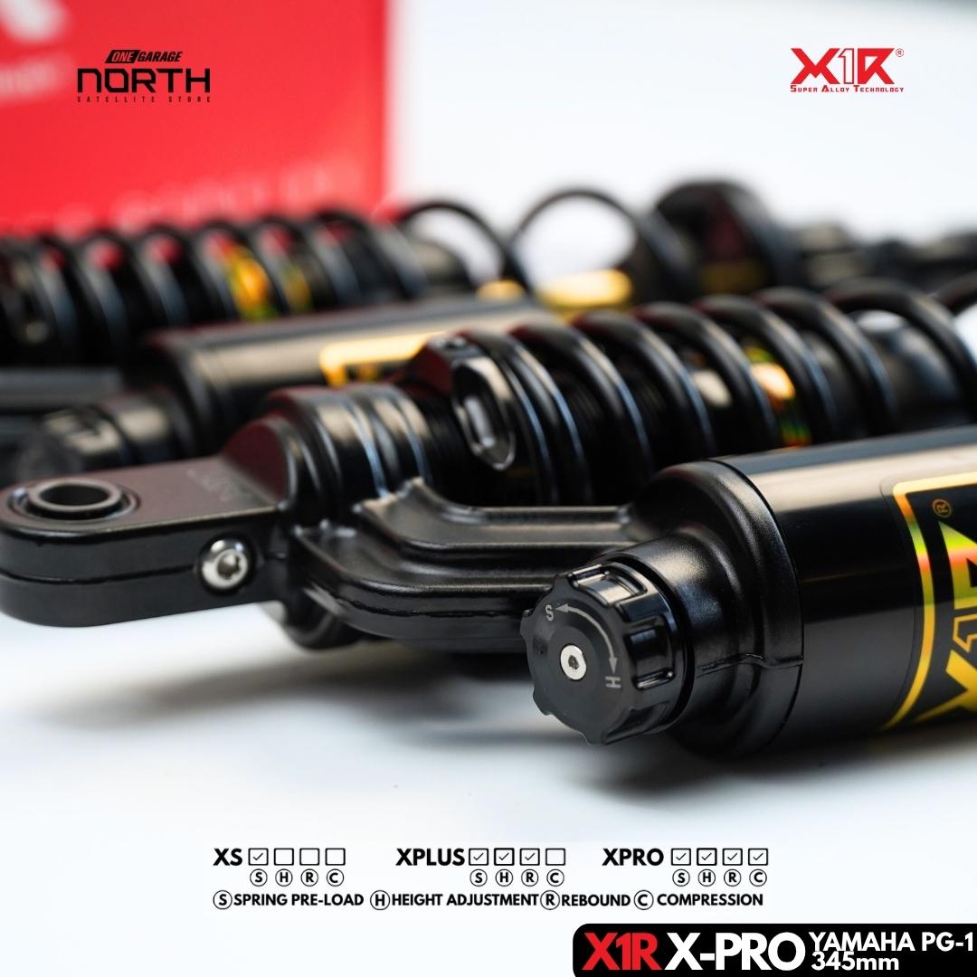 X1R X-PRO REAR SHOCK 345MM FOR YAMAHA PG-1