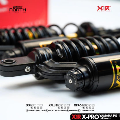 X1R X-PRO REAR SHOCK 345MM FOR YAMAHA PG-1