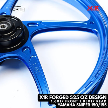 X1R FORGED 525 OZ DESIGN FOR YAMAHA SNIPER 150/155 (1.65-1.85/ 1.85-3.0)