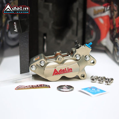 ADELIN ADL-30 CALIPER HARD ANODISED 4 PISTON