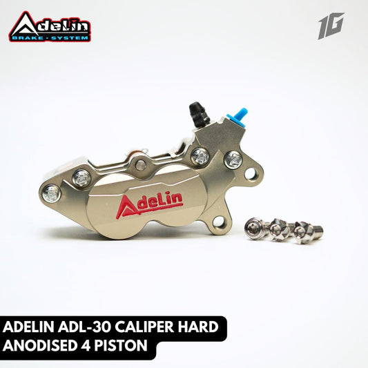 ADELIN ADL-30 CALIPER HARD ANODISED 4 PISTON
