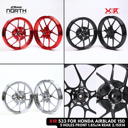 X1R 533 5HOLES AIRBLADE150/160 1.8-2.15 HIGH QUALITY