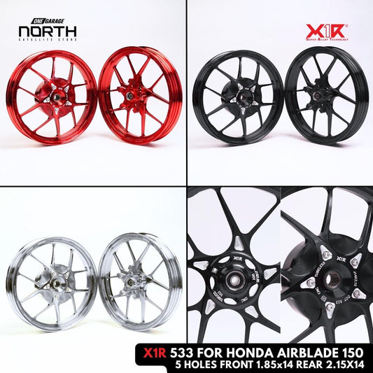 X1R 533 5HOLES AIRBLADE150/160 1.8-2.15 HIGH QUALITY