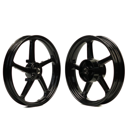 X1R ALLOY WHEEL 588 5 spokes WINNER X ARRC RACING BLACK (2.15-3.0)