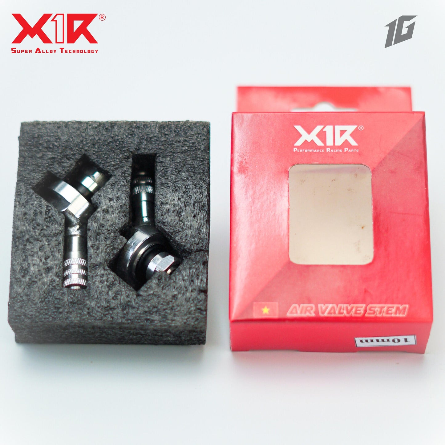 X1R CNC Tire Valves (10mm) - High Quality