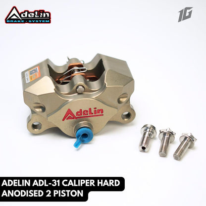 ADELIN ADL-31 7075 CALIPER HARD ANODISED 2 PISTON