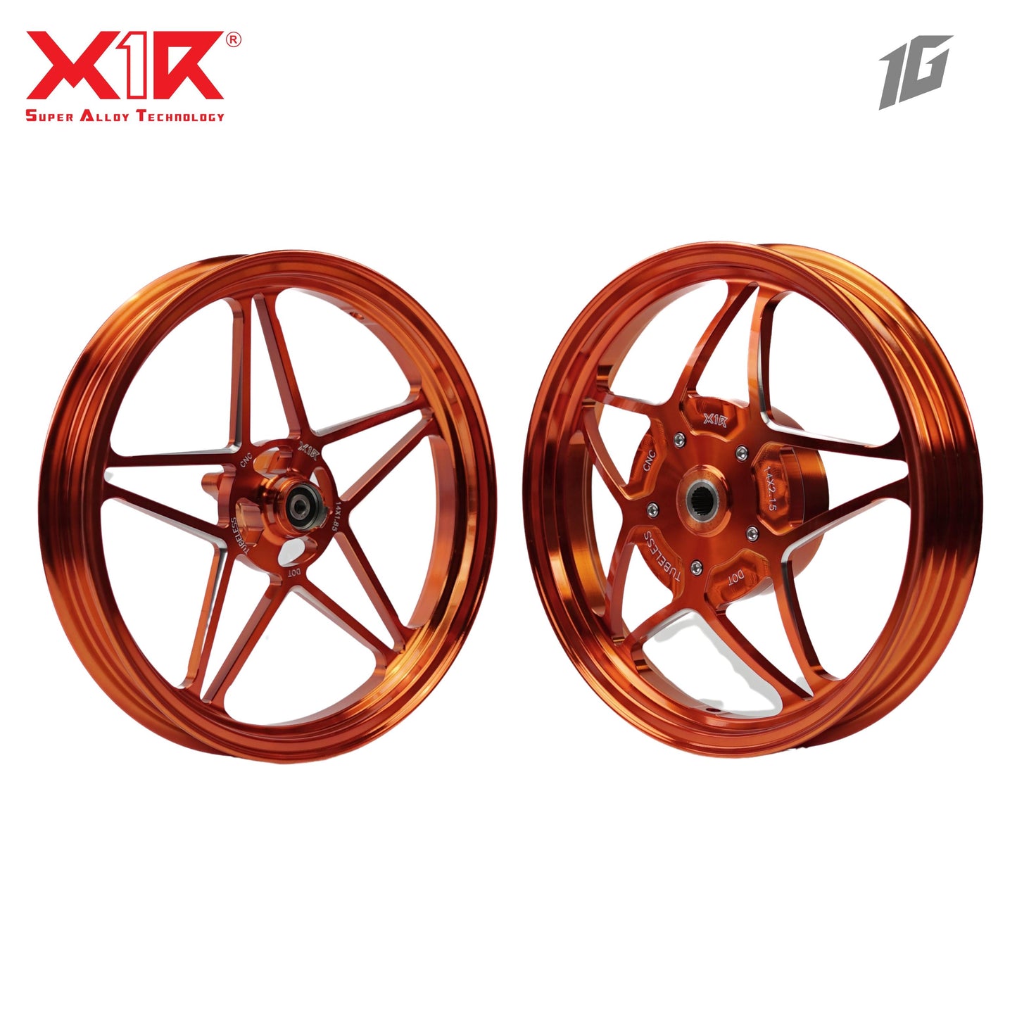 X1R ALLOY WHEEL  566 STAR MIO M3 (1.85-2.15)