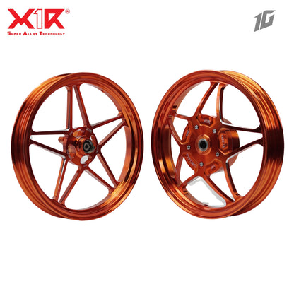 X1R ALLOY WHEEL  566 STAR MIO M3 (1.85-2.15)