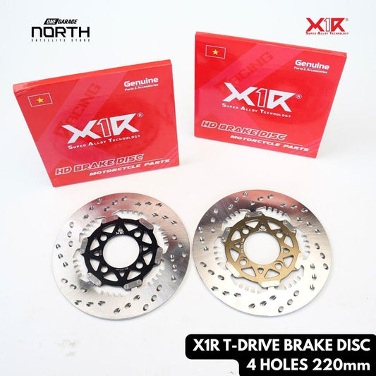 X1R T-DRIVE BRAKE DISC 4HOLES 220MM