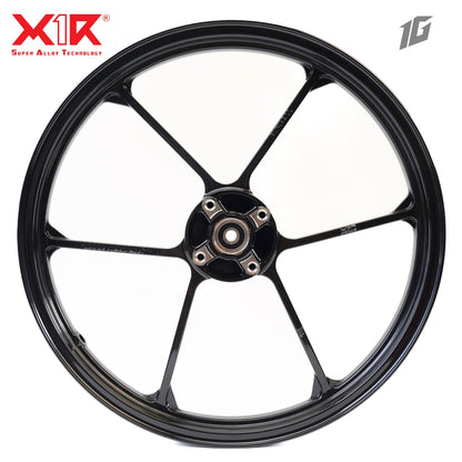 X1R ALLOY WHEEL 322 RS150 BLACK (1.6-1.85) (117-22DH)