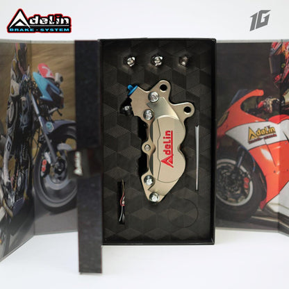 ADELIN ADL-30 CALIPER HARD ANODISED 4 PISTON