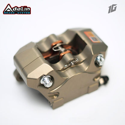 ADELIN ADL-31 7075 CALIPER HARD ANODISED 2 PISTON