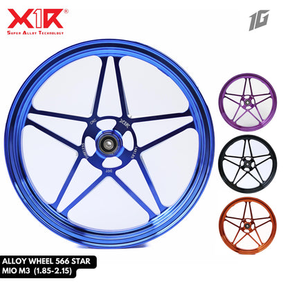 X1R ALLOY WHEEL  566 STAR MIO M3 (1.85-2.15)