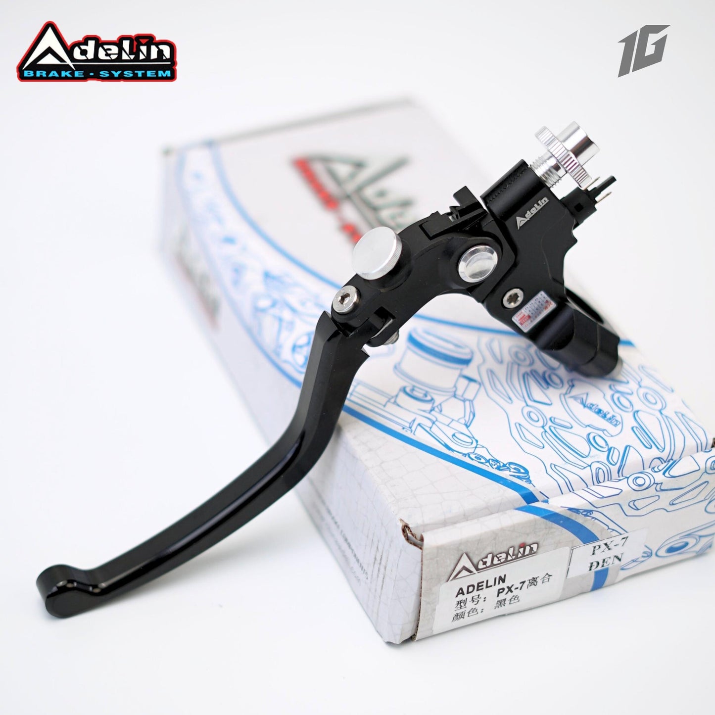 ADELIN CLUTCH LEVER PX-7 BLACK