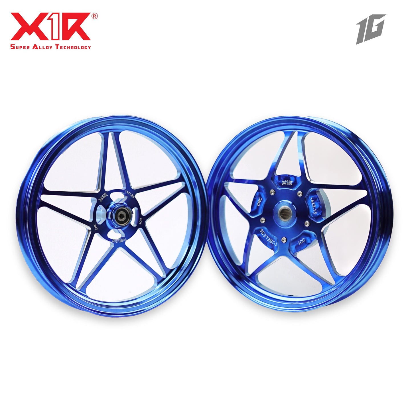 X1R ALLOY WHEEL  566 STAR MIO M3 (1.85-2.15)